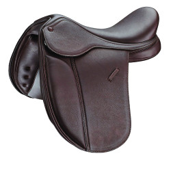 Selle Bates poney Show+ avec quartier long cuir Luxe