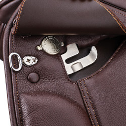 Selle Bates poney Show+ avec quartier long cuir Luxe