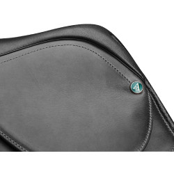 Sattel Arena vielseitig Pony Cob Schwarz