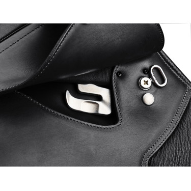 Sattel Arena vielseitig Pony Cob Schwarz Sattel Arena vielseitig Pony Cob Schwarz