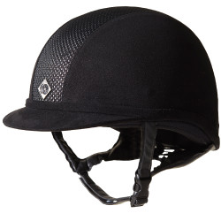 Charles Owen AYR8 Mikro-Wildleder Helm
