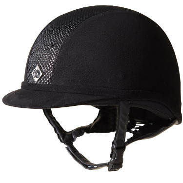 Charles Owen AYR8 Mikro-Wildleder Helm
