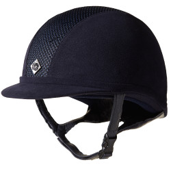 Charles Owen AYR8 Mikro-Wildleder Helm