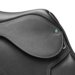 Sattel Arena Hindernis Pony Schwarz