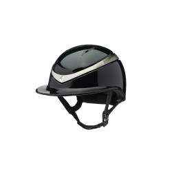 Charles Owen Halo Luxe Reithelm mit breitem Visier