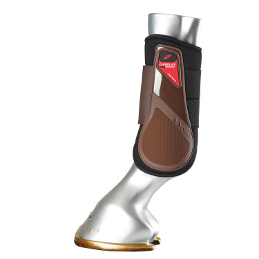 Arbeitsgamaschen Zandona Carbon Air vorne Braun
