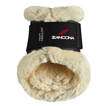 Gamaschen mit Lammfell Zandona Action Techno Schwarz