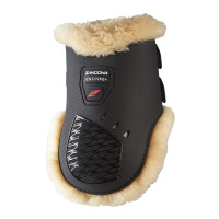 Sehnenstreichschutz Schafsfell Zandona Carbon Air Sensitive+ Schwarz Edition