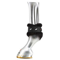 Gamaschen mit Lammfell Zandona Carbon Air Sensitive+ für junge Pferde Schwarz / schwarzes Schaf Gamaschen mit Lammfell Zandona Carbon Air Sensitive+ für junge Pferde Schwarz / schwarzes Schaf