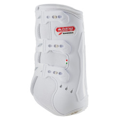 Dressurgamaschen Zandona King Carbon Air vorne Weiß Wei&szlig;