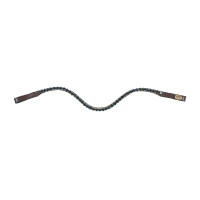 V-Stirnband Strass HFI Braun / Blau