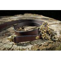 Vorführlonge aus Leder HFI Braun