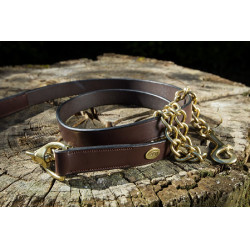 Vorführlonge aus Leder HFI Braun