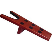 Entferne Holzstiefel