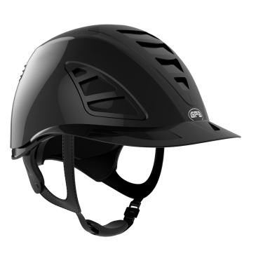 GPA 4S First Lady Hybrid Helm Glänzend Schwarz
