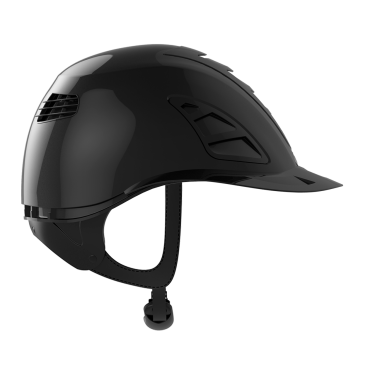 GPA 4S First Lady Hybrid Helm Glänzend Schwarz