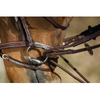 Deutsche Zügel Leder + Seil HFI Master Braun Deutsche Zügel Leder + Seil HFI Master Braun