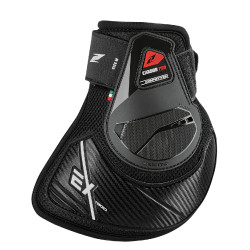 Sehnenstreichkappen Carbon Zandona Pro Jungpferde Wettkampf Ex Schwarz
