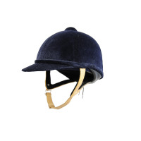 Charles Owen Wellington Classic Flesh Reithelm Marine Pailletten