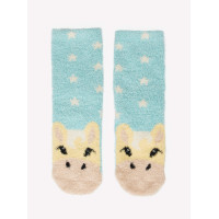 LeMieux Mini Fluffy Character Socken Zitrone Gelb LeMieux Mini Fluffy Character Socken Zitrone Gelb