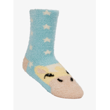 LeMieux Mini Fluffy Character Socken Zitrone Gelb