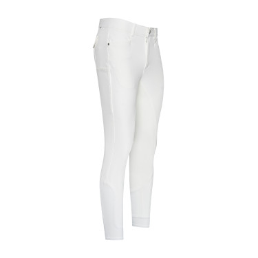 Euro-Star Camillo FullGrip Reithose Herren Weiß Wei&amp;amp;amp;amp;amp;amp;szlig;