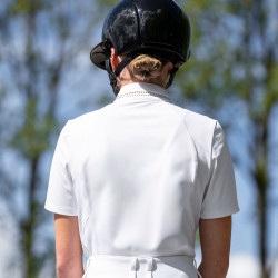 Wettkampf-Poloshirt Euro-Star Estrella Optisches Weiß Weiß Wettkampf-Poloshirt Euro-Star Estrella Optisches Weiß Weiß