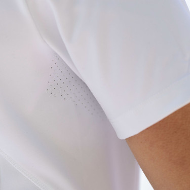 Wettkampf-Poloshirt Euro-Star Estrella Optisches Weiß Weiß Wettkampf-Poloshirt Euro-Star Estrella Optisches Weiß Weiß