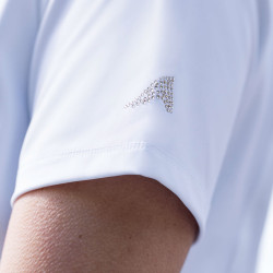 Wettkampf-Poloshirt Euro-Star Estrella Optisches Weiß Weiß Wettkampf-Poloshirt Euro-Star Estrella Optisches Weiß Weiß