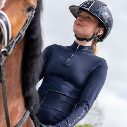 UV-Top Euro-star Solar Damen Marine Marineblau