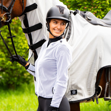 Insektenabwehrjacke Imperial Riding Fly away Weiß Weiß