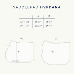 Satteldecke HV Polo Dana Dressur Satteldecke HV Polo Dana Dressur