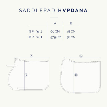 Satteldecke HV Polo Dana Dressur Satteldecke HV Polo Dana Dressur