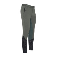 Reithose Euro-Star Marco FullGrip Dunkler Castor Grau