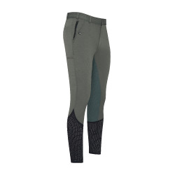 Reithose Euro-Star Marco FullGrip Dunkler Castor Grau