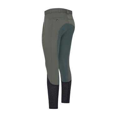 Reithose Euro-Star Marco FullGrip Dunkler Castor Grau