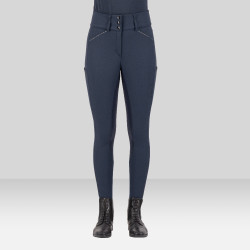Reithose Euro-star Aurelia Diamond FullGrip Marine Marineblau