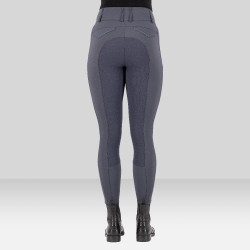 Reithose Euro-Star Aurelia Grip Connect Full Magnet Grau