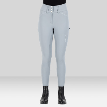 Reithose Euro-Star Aurelia Grip Connect Full Wolke Weiß