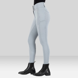 Reithose Euro-Star Aurelia Grip Connect Full Wolke Weiß