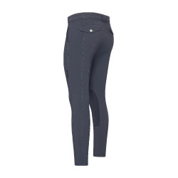 Reithose Euro-star Gabriel Grip Connect Knee Magnetgrau