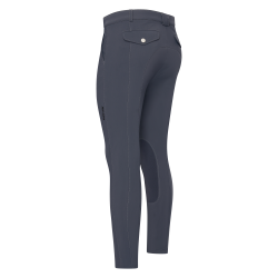 Reithose Euro-star Gabriel Grip Connect Knee Magnetgrau