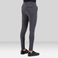 Reithose Euro-star Gabriel Grip Connect Knee Magnetgrau