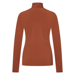 Rollkragenpullover Euro-Star Sofia Dunkles Cinna Orange Rollkragenpullover Euro-Star Sofia Dunkles Cinna Orange