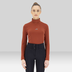 Rollkragenpullover Euro-Star Sofia Dunkles Cinna Orange Rollkragenpullover Euro-Star Sofia Dunkles Cinna Orange