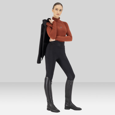 Rollkragenpullover Euro-Star Sofia Dunkles Cinna Orange Rollkragenpullover Euro-Star Sofia Dunkles Cinna Orange