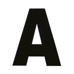 Set mit 12 selbstklebenden Karussellbuchstaben Set mit 12 selbstklebenden Karussellbuchstaben