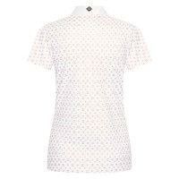 Poloshirt aus Tech-Stoff Imperial Riding Roxy AOP Weiß Wei&amp;amp;amp;amp;amp;amp;szlig;