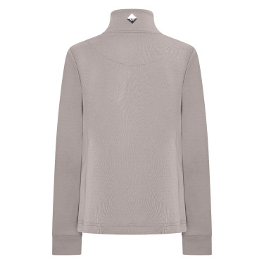 Tech-Cardigan Imperial Riding Izzy Sun KIDS Holzkohle Grau