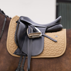 Schabracke HV Polo Essential Dressage Stroh Braun